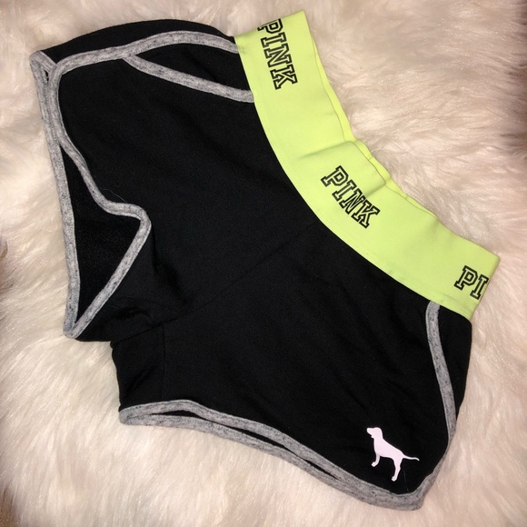 PINK Victoria's Secret Pants - VICTORIA’s SECRET PINK varsity short